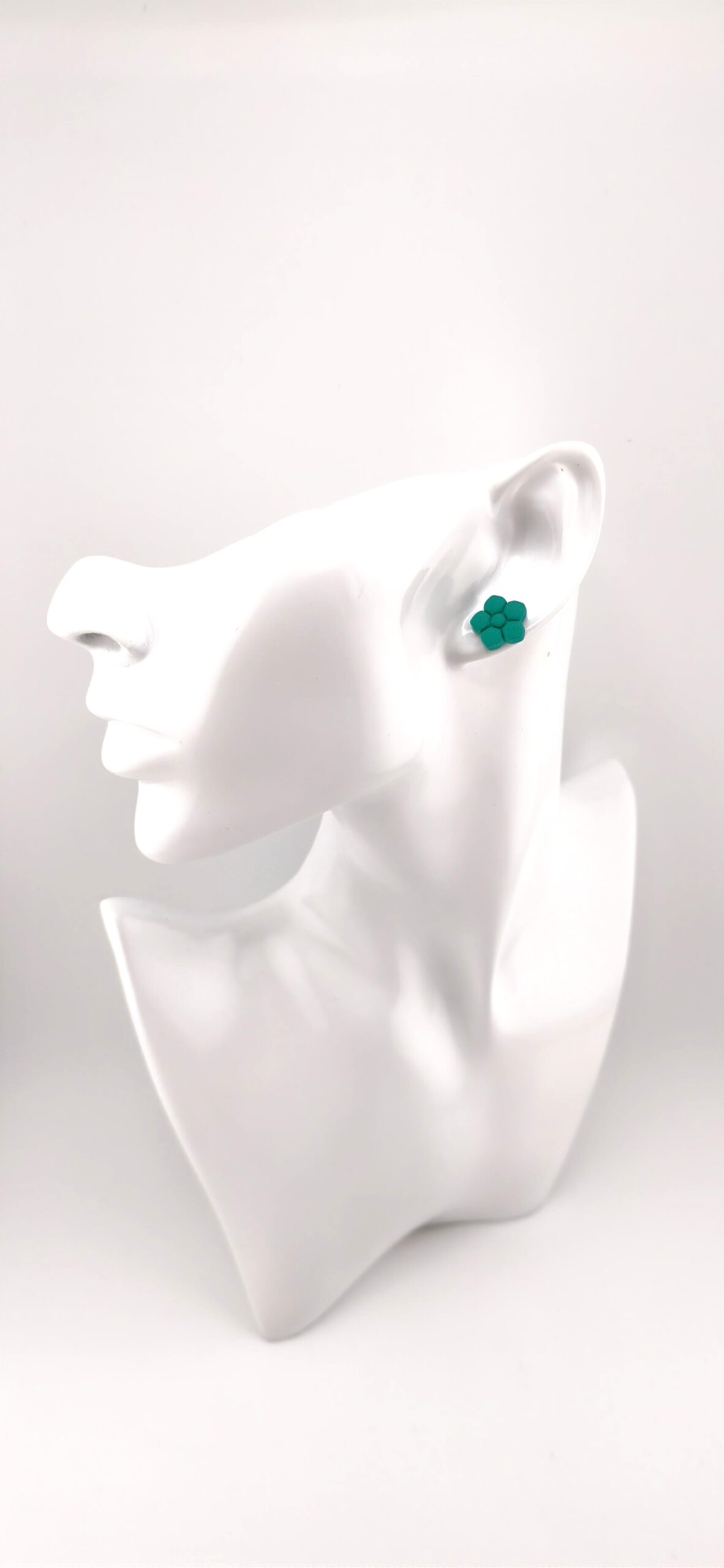 brincos conjunto flores verde esmeralda alma e vida3 brincos conjunto flores verde esmeralda alma e vida3